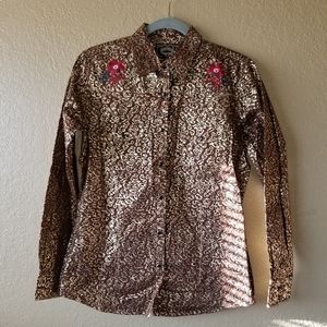 Cowgirl longsleeve buttondown shirt